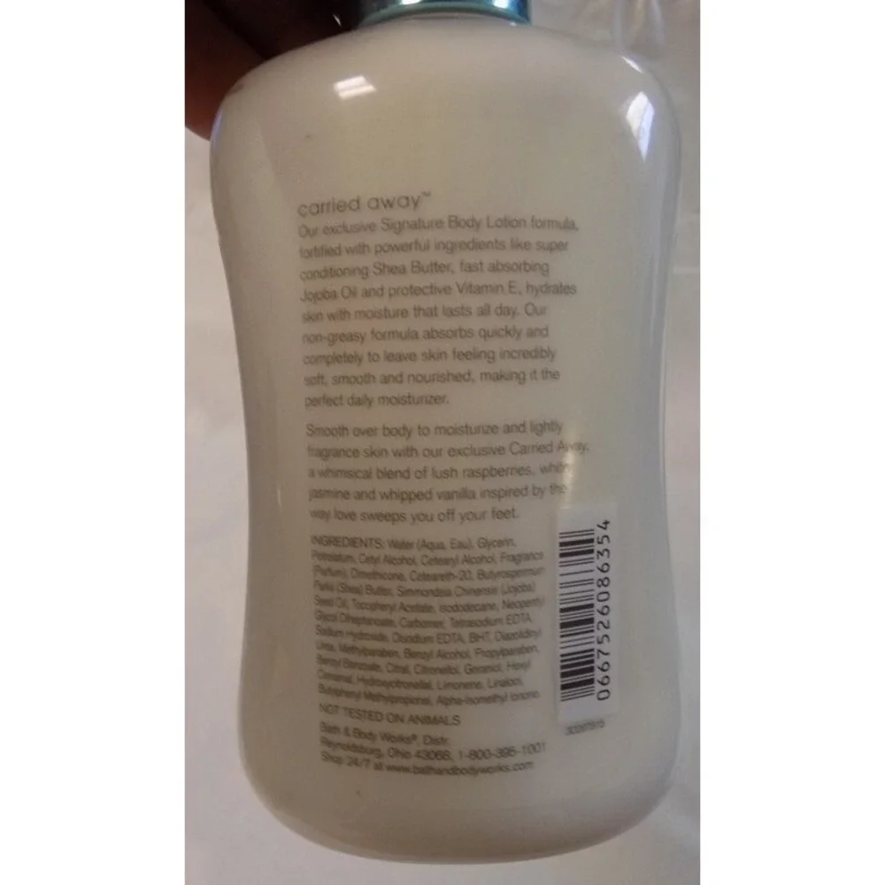 Bath & Body Works Carried Away Body Lotion 8 Oz New Retired B &BW